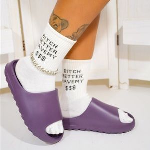 Playoff Slides (Purple)